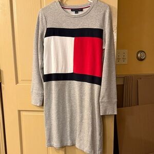 Tommy Hilfiger Color block Sz M Long Sleeve Mini Cher Clueless Gossip Girl Blair
